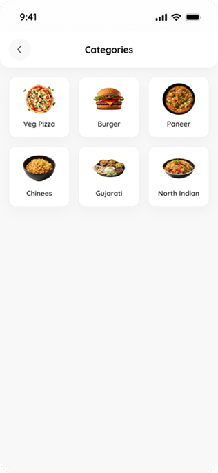 Food categories — Eater screen